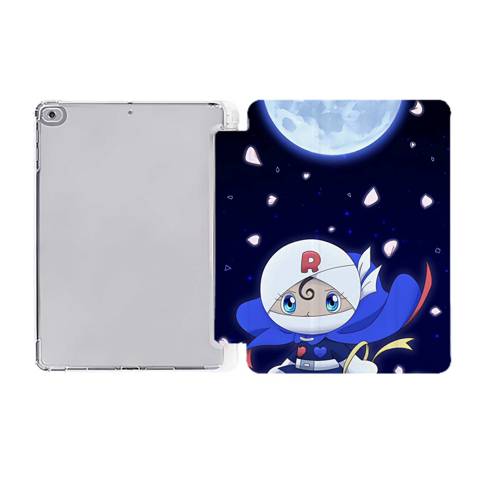 （画像用） アンパンマン Anpanman IPad ケース ペン収納付き 三つ折りスタンド PUレザー×シリコン 対応機種9.5/10.5/10.9インチ